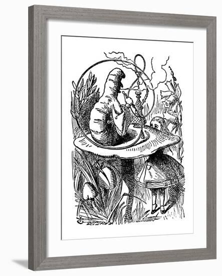 Alice's Adventure's in Wonderland-John Tenniel-Framed Premium Giclee Print