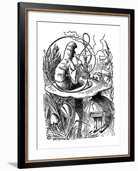 Alice's Adventure's in Wonderland-John Tenniel-Framed Premium Giclee Print