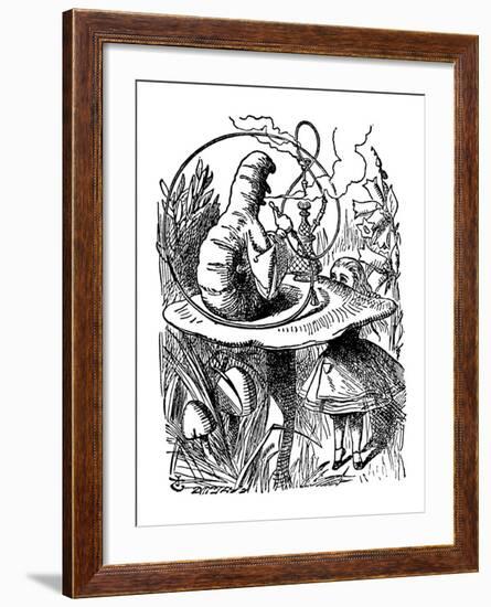 Alice's Adventure's in Wonderland-John Tenniel-Framed Premium Giclee Print