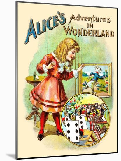Alice's Adventures in Wonderland-John Tenniel-Mounted Art Print