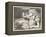 Alice Shrinks and Stretches Alice Grows Too Big for the House-John Tenniel-Framed Premier Image Canvas