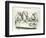 Alice Takes Lewis Carroll's “” Alice's Adventures in Wonderland and through the Looking Glass”, Ill-John Tenniel-Framed Giclee Print