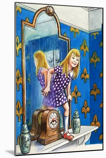 Alice Through the Looking Glass-Philip Mendoza-Mounted Giclee Print