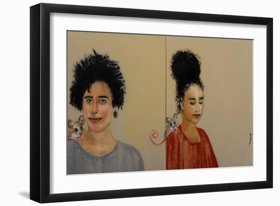 Alice Walker And Minna Salanni-Susan Adams-Framed Giclee Print