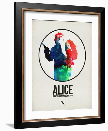 Alice Watercolor-David Brodsky-Framed Art Print