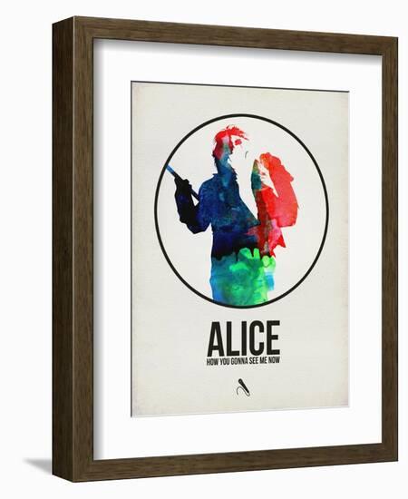 Alice Watercolor-David Brodsky-Framed Art Print