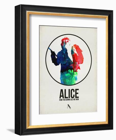 Alice Watercolor-David Brodsky-Framed Art Print