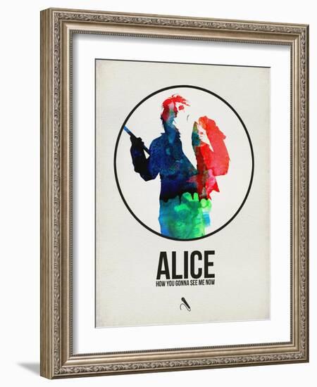 Alice Watercolor-David Brodsky-Framed Art Print