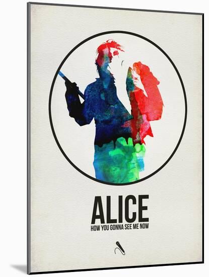 Alice Watercolor-David Brodsky-Mounted Art Print