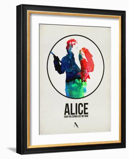 Alice Watercolor-David Brodsky-Framed Art Print