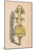 'Alice with a long neck', 1889-John Tenniel-Mounted Giclee Print