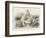 Alice with the Sleeping Queens-John Tenniel-Framed Photographic Print