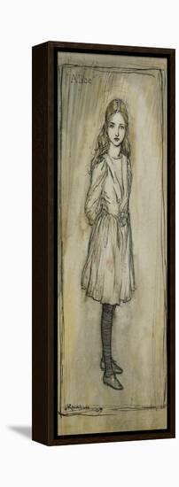 Alice-Arthur Rackham-Framed Premier Image Canvas