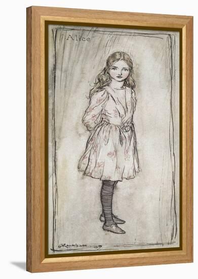 Alice-Arthur Rackham-Framed Premier Image Canvas