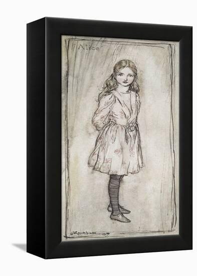 Alice-Arthur Rackham-Framed Premier Image Canvas