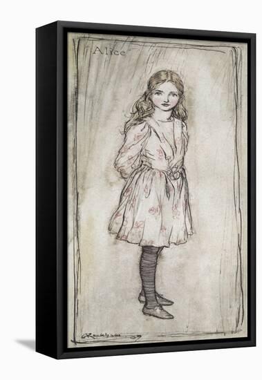 Alice-Arthur Rackham-Framed Premier Image Canvas