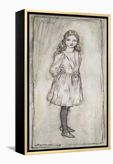 Alice-Arthur Rackham-Framed Premier Image Canvas