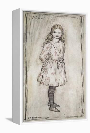Alice-Arthur Rackham-Framed Premier Image Canvas