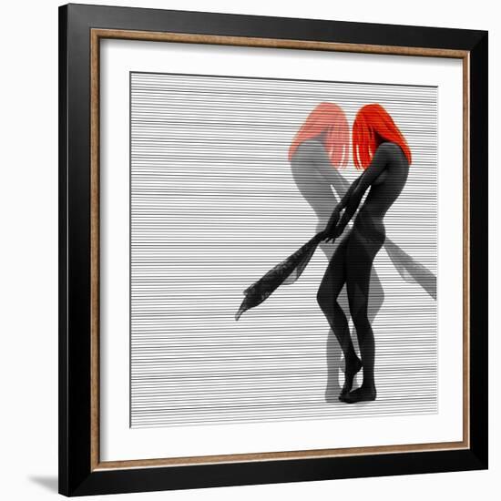 Alice-NaxArt-Framed Art Print