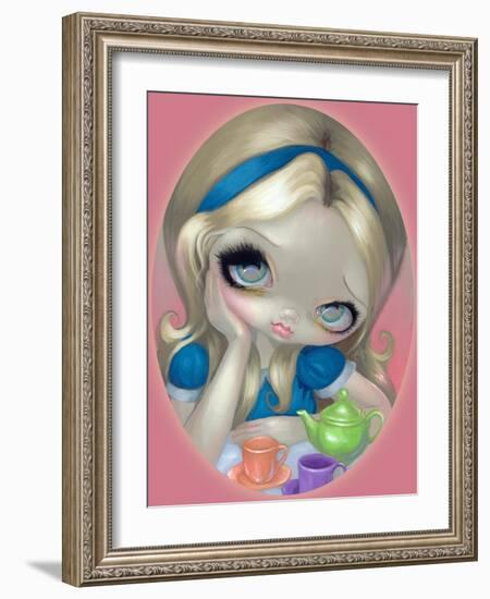 Alices Tea Party-Jasmine Becket-Griffith-Framed Art Print