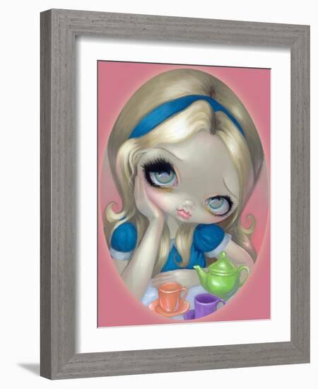 Alices Tea Party-Jasmine Becket-Griffith-Framed Art Print