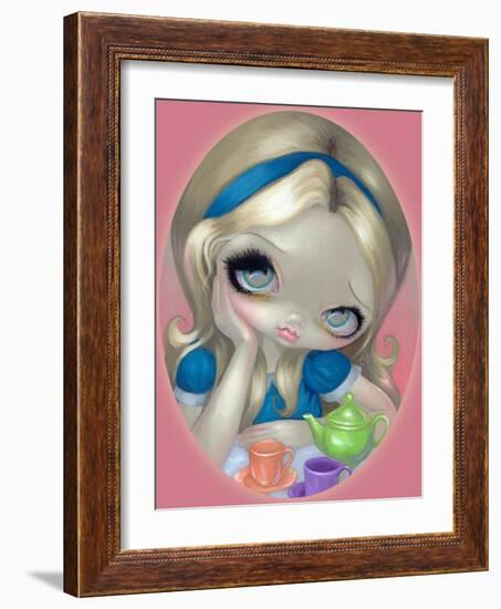 Alices Tea Party-Jasmine Becket-Griffith-Framed Art Print