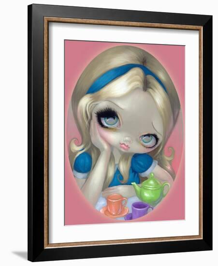 Alices Tea Party-Jasmine Becket-Griffith-Framed Art Print