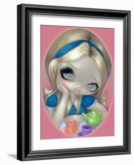 Alices Tea Party-Jasmine Becket-Griffith-Framed Art Print