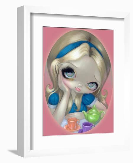 Alices Tea Party-Jasmine Becket-Griffith-Framed Art Print