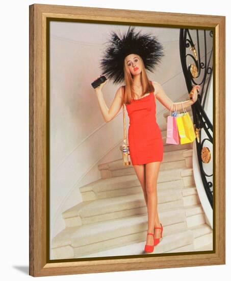 Alicia Silverstone - Clueless-null-Framed Stretched Canvas