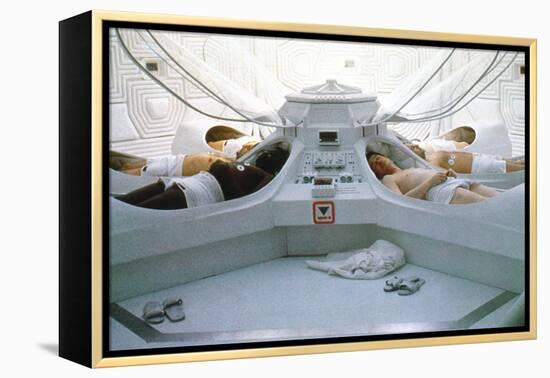 Alien, 1979 directed by Ridley Scott (photo)-null-Framed Stretched Canvas