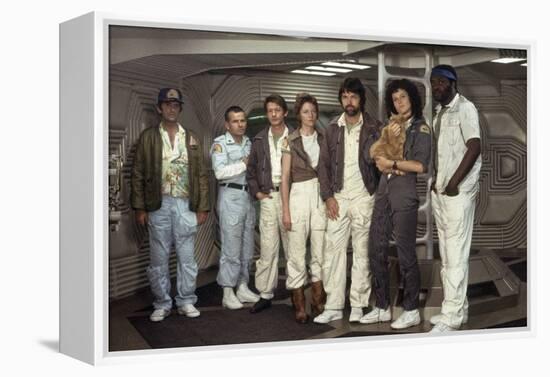 Alien, 1979 directed by Ridley Scott with Harry Dean Stanton-null-Framed Stretched Canvas