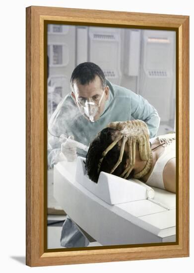 Alien, 1979 directed by Ridley Scott with Ian Holm / John Hurt (photo)-null-Framed Stretched Canvas