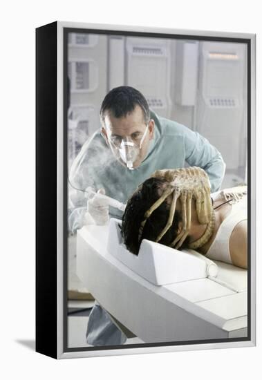 Alien, 1979 directed by Ridley Scott with Ian Holm / John Hurt (photo)-null-Framed Stretched Canvas