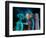 Alien And Astronaut, Artwork-Victor Habbick-Framed Premium Photographic Print