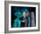 Alien And Astronaut, Artwork-Victor Habbick-Framed Photographic Print