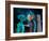 Alien And Astronaut, Artwork-Victor Habbick-Framed Photographic Print