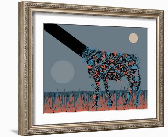 Alien Animal-Teofilo Olivieri-Framed Giclee Print