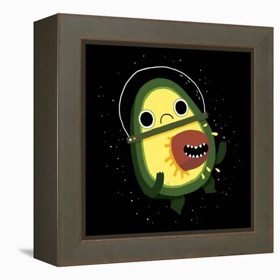 Alien Avocado-Michael Buxton-Framed Stretched Canvas