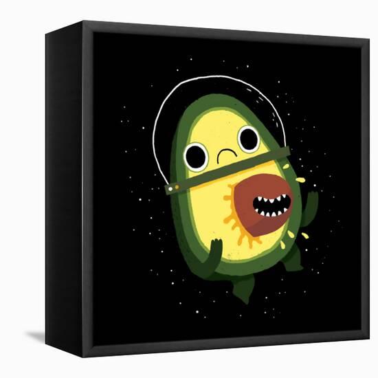 Alien Avocado-Michael Buxton-Framed Stretched Canvas