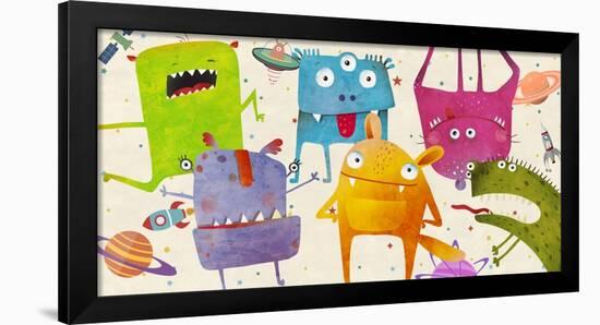 Alien Class-Skip Teller-Framed Giclee Print