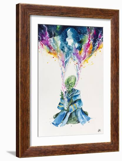 Alien Dabbing-Marc Allante-Framed Giclee Print