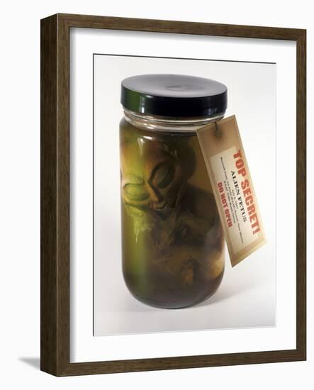 Alien In a Jar, Roswell, New Mexico, USA-Detlev Van Ravenswaay-Framed Photographic Print