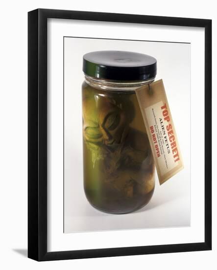 Alien In a Jar, Roswell, New Mexico, USA-Detlev Van Ravenswaay-Framed Photographic Print