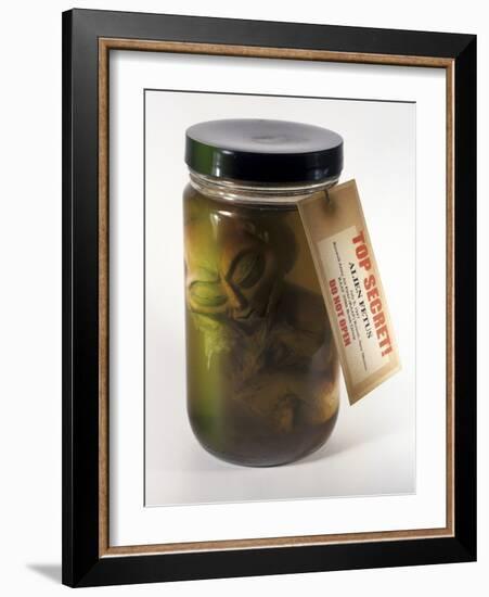 Alien In a Jar, Roswell, New Mexico, USA-Detlev Van Ravenswaay-Framed Photographic Print