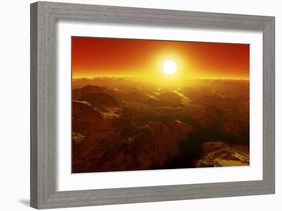 Alien Landscape, Artwork-Detlev Van Ravenswaay-Framed Photographic Print