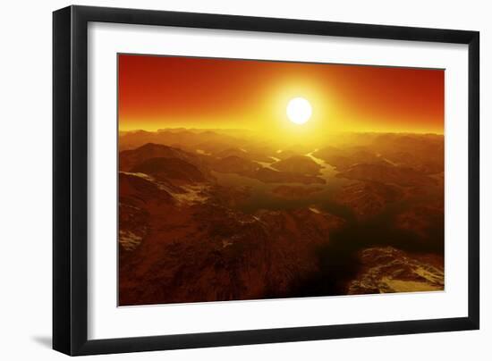 Alien Landscape, Artwork-Detlev Van Ravenswaay-Framed Photographic Print