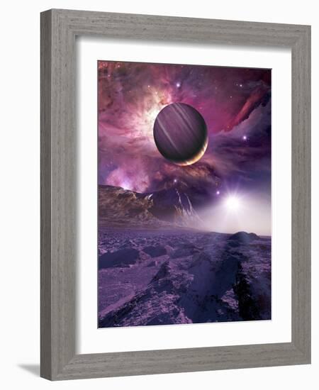 Alien Landscape, Artwork-Detlev Van Ravenswaay-Framed Photographic Print