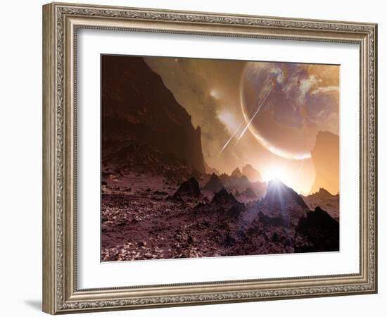 Alien Landscape, Artwork-Detlev Van Ravenswaay-Framed Photographic Print