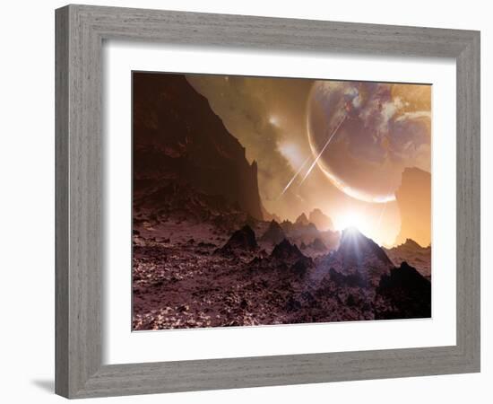 Alien Landscape, Artwork-Detlev Van Ravenswaay-Framed Photographic Print